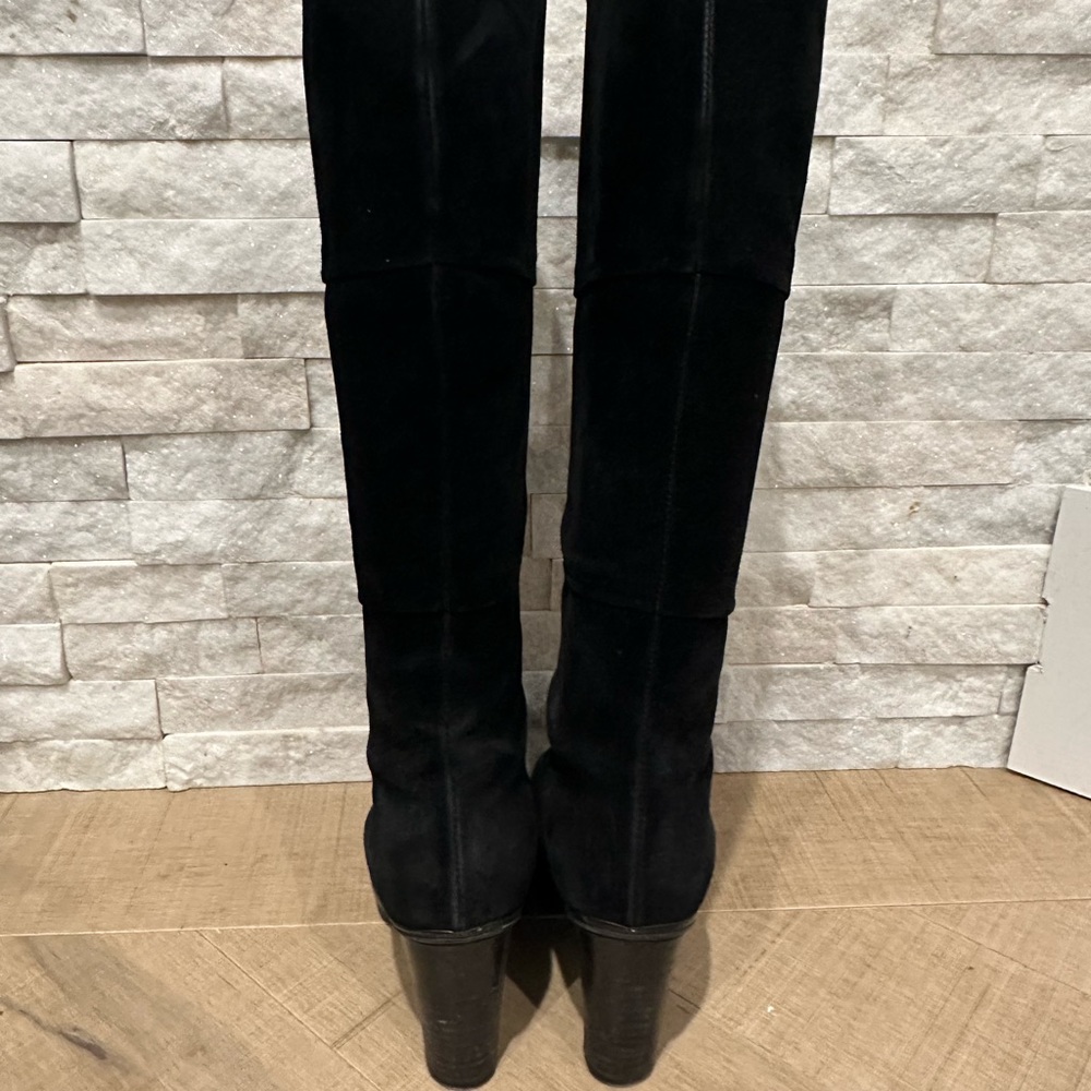 Aquatalia Italian tall shaft heeled boots waterproof size 6.5